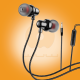 WUW-R135 3.5mm wired in-ear earphones with inline control