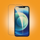 WUW-G16 clear screen protector front view showcasing its high-transparency glass layout