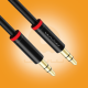 WUW-R150 heavy-duty 3.5mm AUX audio cable