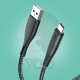 Ward braided Type-C fast cable 2.4A WD-CB08