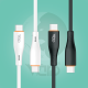 Ward Type-C to Type-C Fast Cable PD 60W 1.2M Black & White WD-CB15