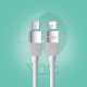 Ward Type-C to iPhone Fast Cable 27W 1M White WD-CB24