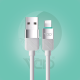Ward 12W Fast Charging Lightning Data Cable 1.2M