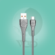 Ward CB60 braided fast charging Type-C cable 30W Gray