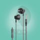 سماعة سلك بورسلان مدخل AUX 3.5mm صوت نقي Ward H11