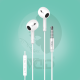 سماعة سلك محرك نحاسي مدخل AUX 3.5mm نقية Ward H12