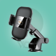 Ward Z02 leather-back auto-release 360° car phone holder