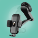 Ward Z03 leather-back auto-release 360° car phone holder