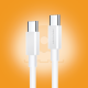 كيبل شاحن Type-C إلى Type-C سريع WUW-X180 بقوة 100W