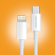 WUW-X181 Type-C to Lightning fast charging cable in white