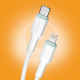 سلك شاحن Type-C إلى Lightning سريع WUW-X206