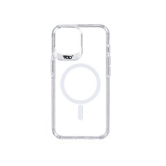 كفر خلفي شفاف مغناطيسي iPhone 14 ورد