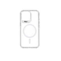 كفر خلفي شفاف مغناطيسي iPhone 15 ورد