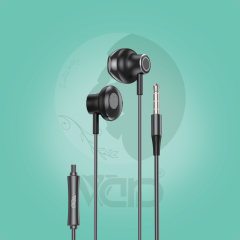 سماعة سلك بورسلان مدخل AUX 3.5mm صوت نقي Ward H11