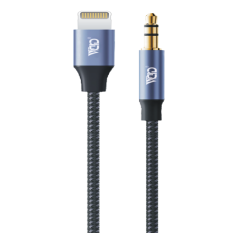 وصلة ايفون AUX سلك صوت 3.5mm بطول 1 متر Ward X01
