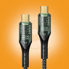 سلك شاحن Type-C to Type-C سريع بقوة 120W  WUW-X187