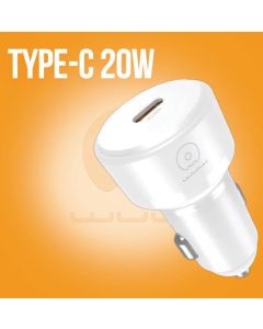 WUW-C241 PD 20W Type-C Car Charger