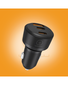 WUW-C244 55W Multi-Port Fast Car Charger