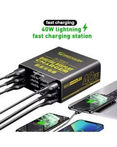 MECHANIC F-Power 6S Digital Display 6-Port Charger
