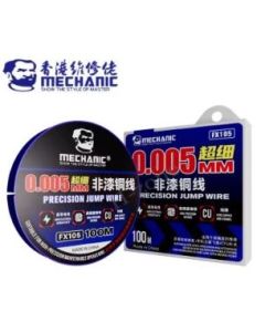 MECHANIC FX105 Ultra-Fine Non-Lacquer Copper Jumper Wire 0.02mm 100M