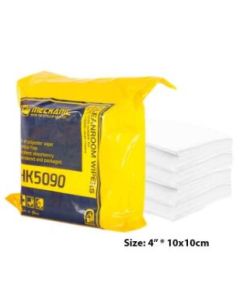 MECHANIC HK5090 9-Inch Non-Dust Cleanroom Cloth Wipes 100 Pieces/Pack