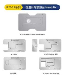 MECHANIC IPX-11 Series Heating Module Platform with 5Pcs Reballing Steel Stencils