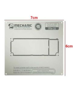 MECHANIC iTin21 IP 11 BGA Steel Reballing Stencil for iPhone 11 Series