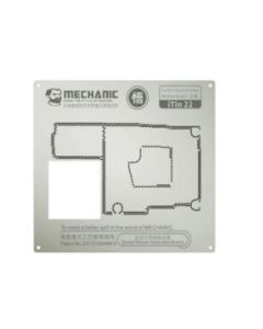 MECHANIC iTin22 BGA Steel Reballing Stencil for iPhone 11 Pro / 11 Pro Max
