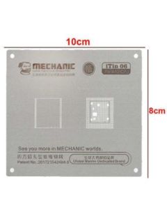 MECHANIC iTin 06 A12 BGA Steel Reballing Stencil for Apple A12 Bionic CPU