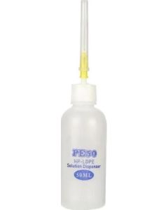 MECHANIC PE50 Premium Flexible Solution Dispenser Bottle with Precision Brass Needle