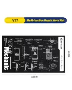 MECHANIC V77 Multi-Functional Heat-Resistant Magnetic Silicone Repair Mat