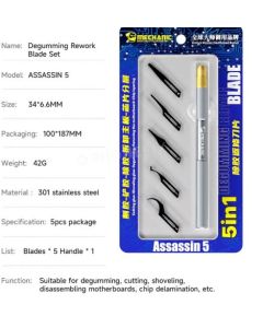 Mechanic LED Repair Knife Handle Speed Blade ONE