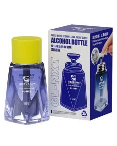 Mechanic Press Water Storage Leak-Proof Glass Alcohol Bottle 