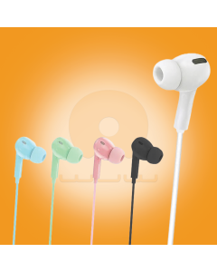 WUW-R168 In-Ear Wired Earphones with Silicone Tips