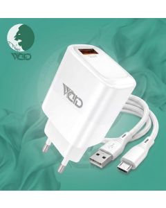 Ward 18W Fast Home Adapter with Micro USB Cable WD-T05