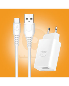 WUW-T47 Fast Wall Charger with USB Cable Set