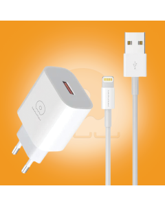 WUW-T59 QC 3.0 Fast Wall Charger with  USB Cable 