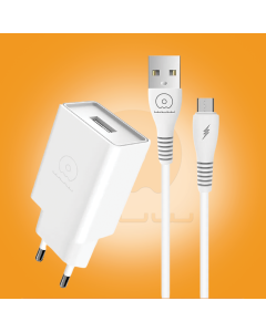 WUW-T82 Fast Wall Charger with USB Cable Set
