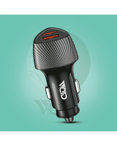 Ward 12W Car Charger Dual USB-A Ports Fast Charging
