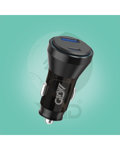 Ward 38W Car Charger Fast Dual Port PD & USB Heat Dissipation
