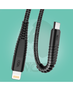 Ward PD-20W Braided Nylon Fast Charging Data Cable 1.2M