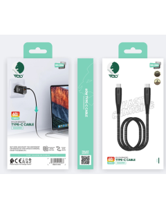 Ward Braided Type-C Fast Cable PD 60W 1.0M WD-CB06