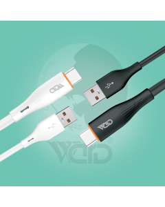 Ward Fast Charging Cable 2.4A 1.2M Black & White WD-CB11