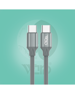 Ward Aluminum Type-C to Type-C Fast Cable 100W 1M Gray WD-CB30