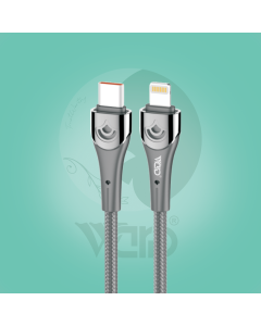 Ward CB62 Heavy Duty Fabric Fast Charging Type-C to Lightning Cable 30W