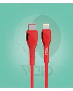 Ward CB64 Plated Fast Charging iPhone Cable 30W