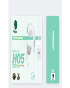 Ward H05 Original HD Mic 3.5mm AUX Earphones