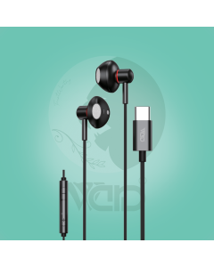 Ward H07 Copper Ring Stereo Type-C Earphones