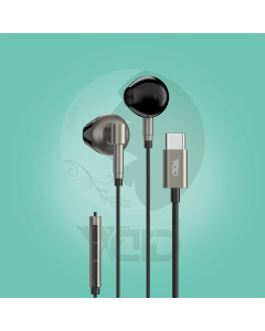 Ward H09 Metal Noise Isolating Type-C Earphones