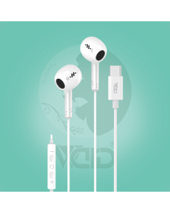 Ward H13 Copper Ring Stereo Type-C Earphones